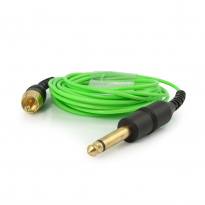 Elephant - Lightweight Cinch/RCA Kabel - gerade -grün- 