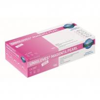 Größe XS Unigloves "Magenta Pearl "  Nitril Magenta 100 Stk. 