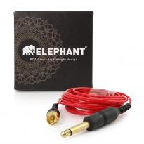 Elephant - Lightweight Cinch/RCA Kabel - gerade  -rot - 