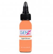 Intenze Gen-Z - Tattoo Ink - Light Brown - 29,6ml 