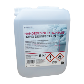 Händedesinfektion Plus Unigloves 5 Liter 