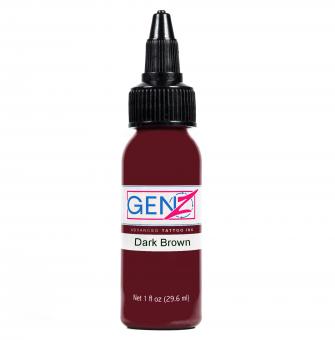 Intenze Gen-Z - Tattoo Ink - Dark Brown - 29,6ml 