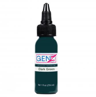 Intenze Gen-Z - Tattoo Ink - Dark Green - 29,6ml 