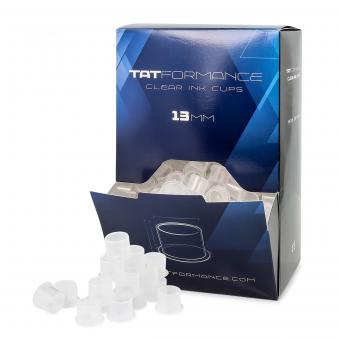 Tatformance - Transparente Farbkappen 13mm 