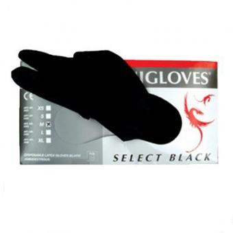  Größe M Unigloves Select Black ungepudert 100 Stk. 