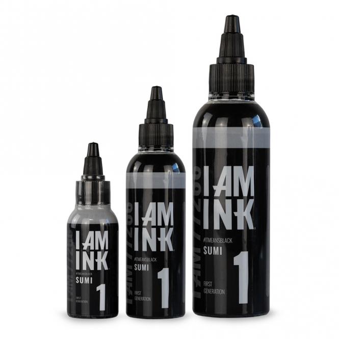 I AM INK-First Generation Sumi Nr. 1- 100ml 