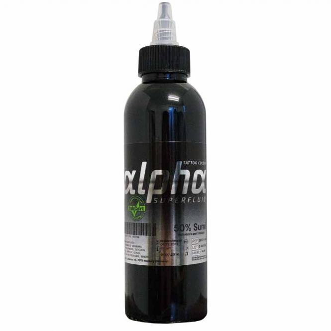 alpha SUPERFLUID 50% Sumi, 150 ml zum Schattieren 