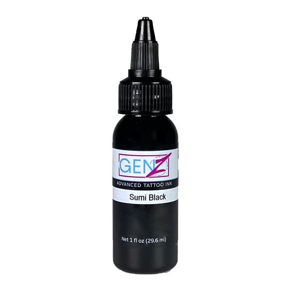 Intenze Gen-Z - Tattoo Ink - Black Sumi - 29,6ml 