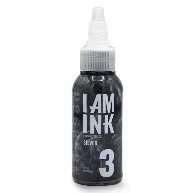 I AM INK - Second Generation 3 Silver - 50ml 